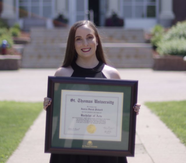 Janica in 2019 - Youth Education Award recipient