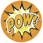 POW Button SUPERKIDS