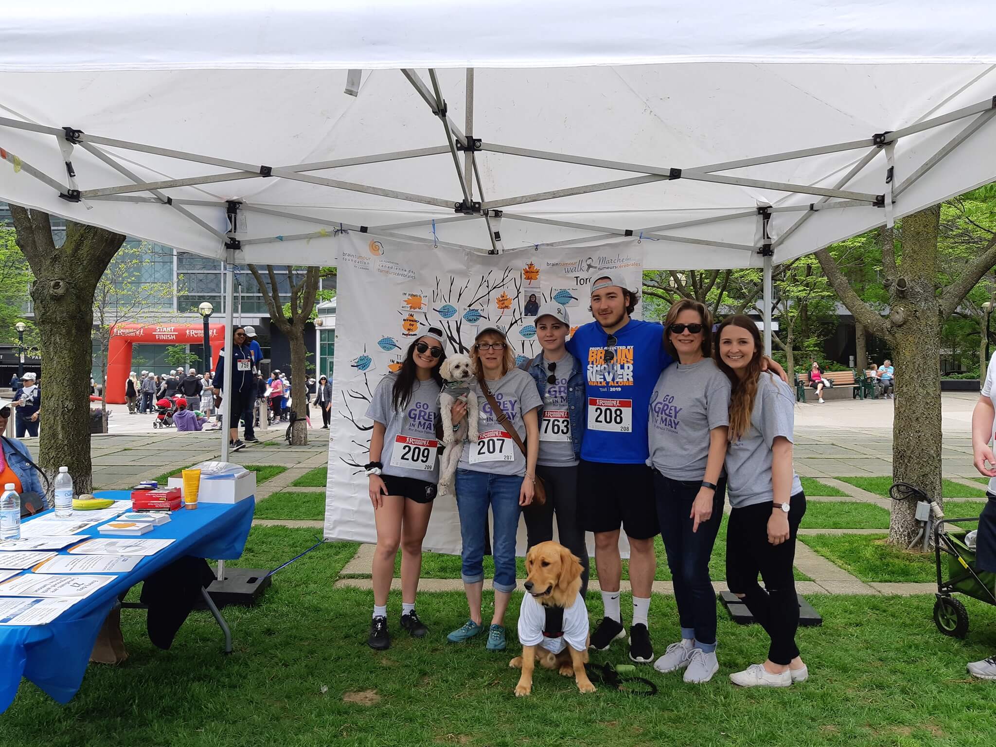 Team Dougie Toronto Brain Tumour Walk