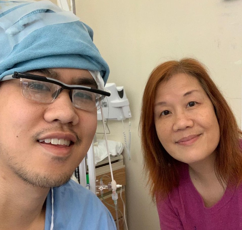 GBM patient Felix Wong