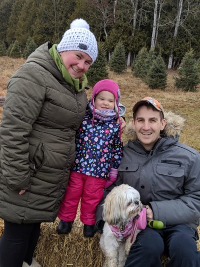 James Kenney and his family