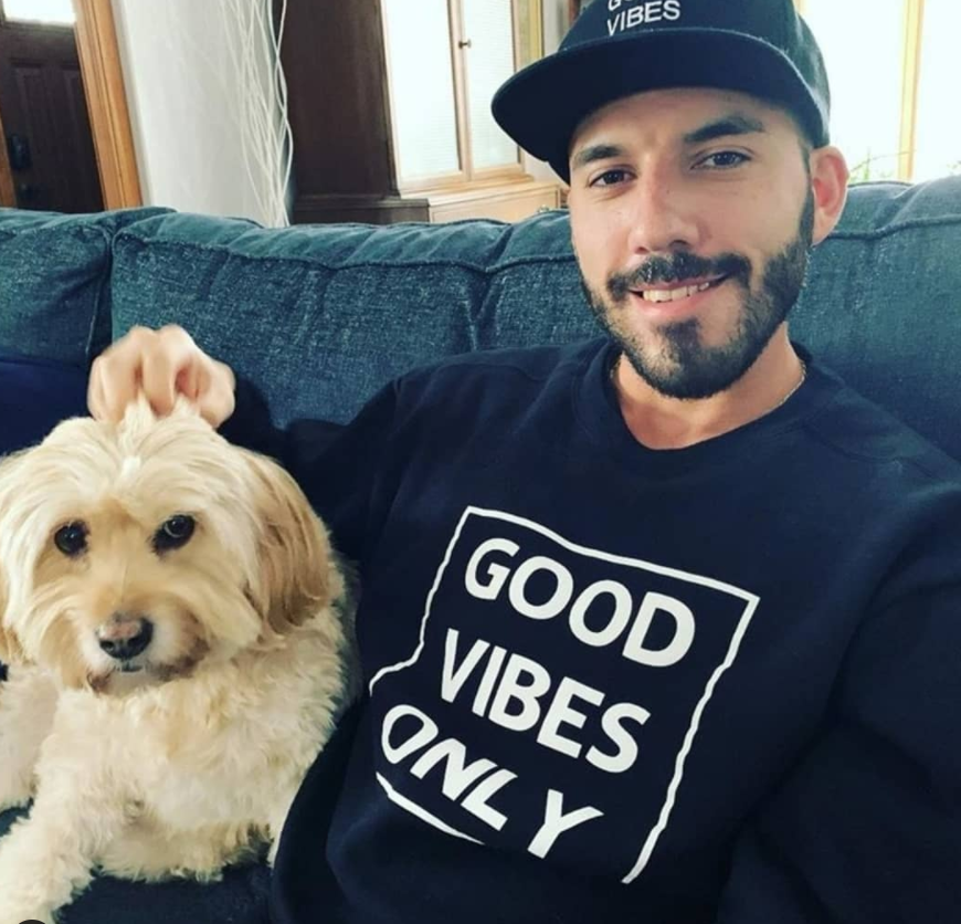 Sam's Good Vibes Only t-shirt