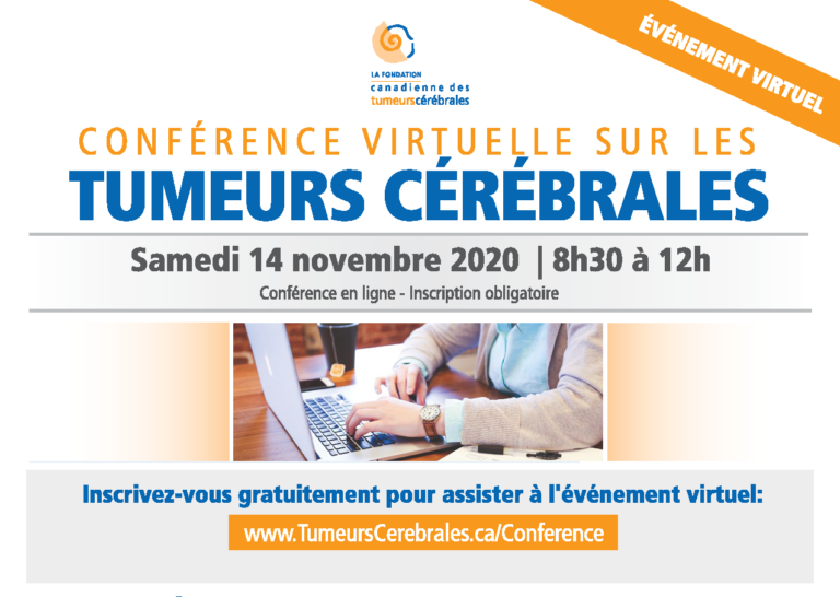 Conférence virtuelle sur les tumeurs cérébrales 2020 Featured Image