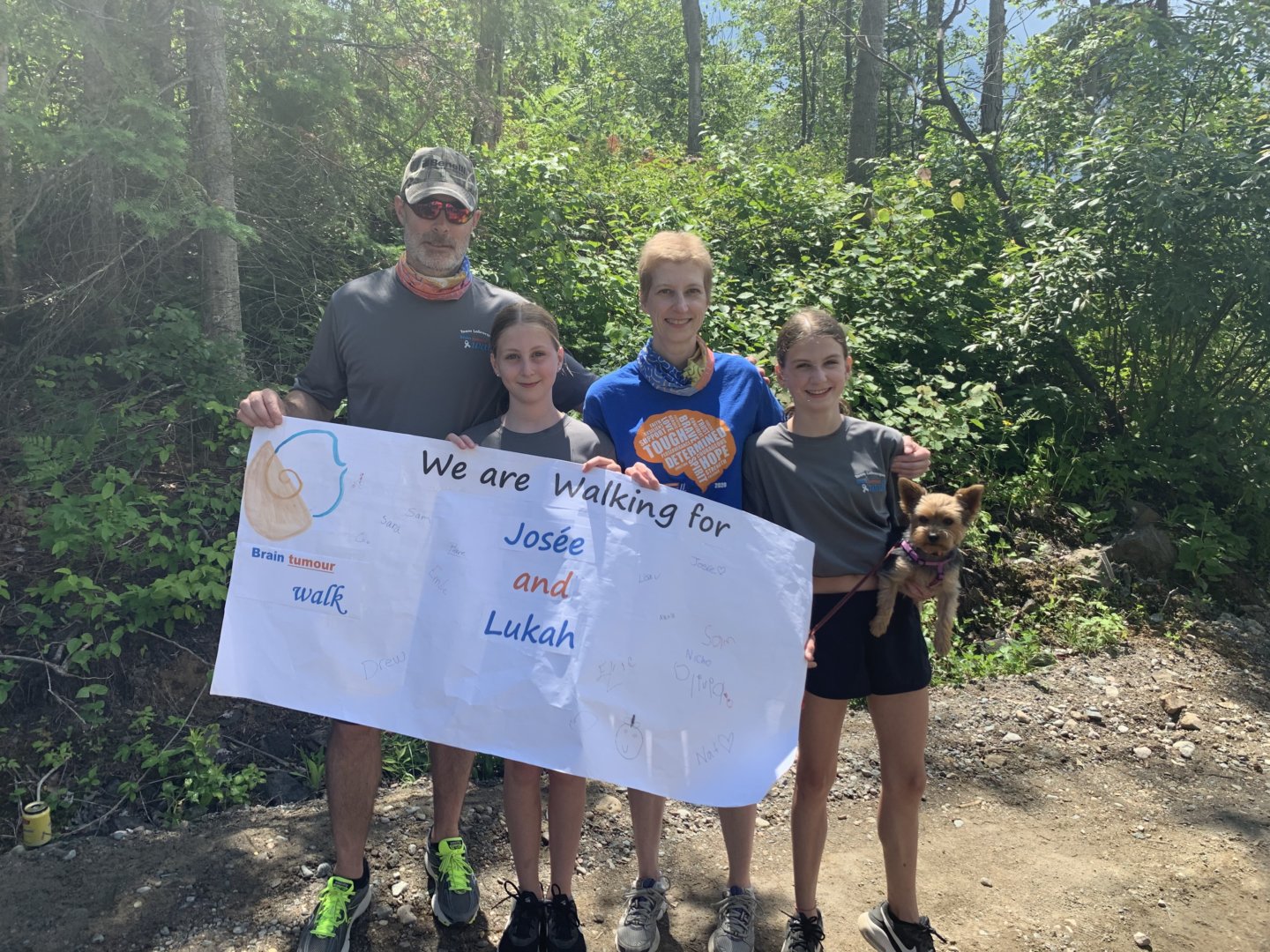 A Family Affair Josee and Lukah's Story Brain Tumour Foundation of