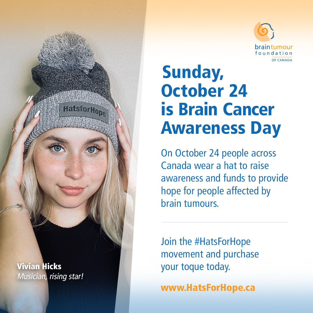 Hats For Hope 2021 - Brain Tumour 