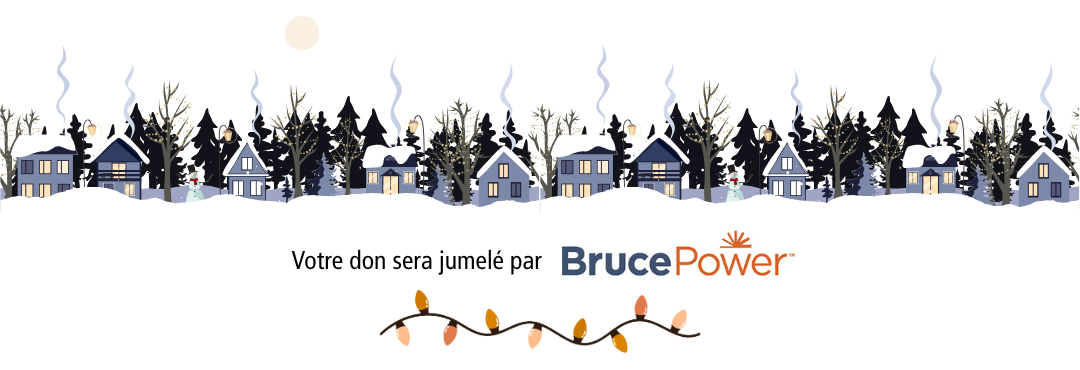 Your donation will be matched by BrucePower